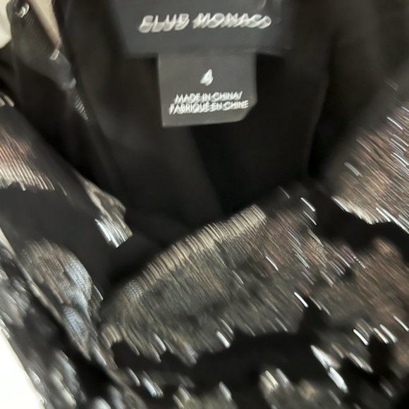 Club Monaco Jacquard Silk-Blend Slip Dress - Picture 10 of 11